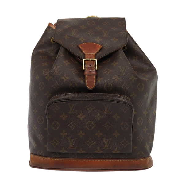 LOUIS VUITTON Monogram Montsouris GM Backpack M51135 LV Auth 82289 - Picture 13 of 16